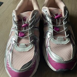 Avia Pink and Silver Women's Sneakers